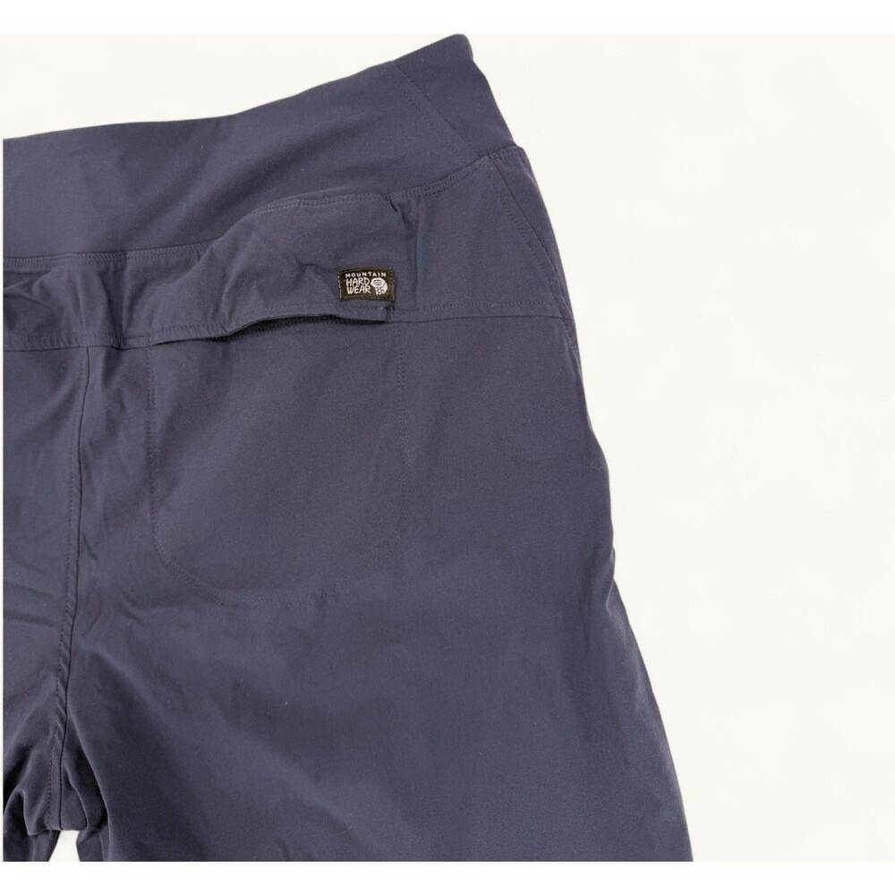 Mountain Hardwear Womens Shorts XL Navy Blue Pockets Zipper Hiking Activewear - Picture 14 of 15